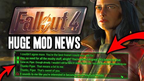 extended dialogue interface fallout 4|More.